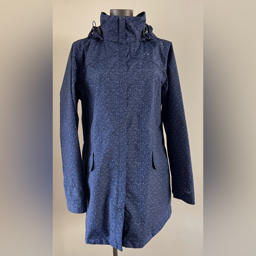Paradox Weatherproof Coat with Hood | Long Rain Jacket XL Raincoat - Picture 2 of 16